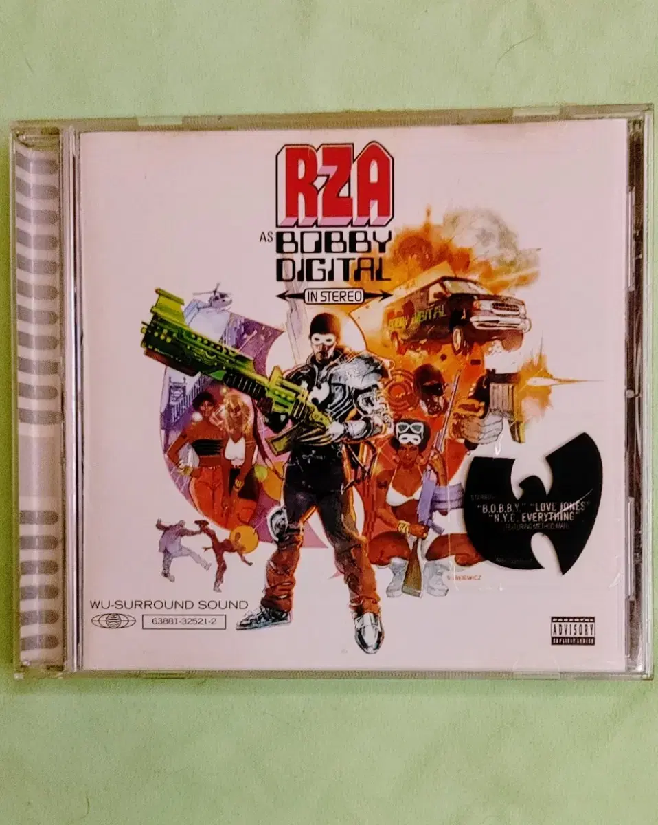 힙합 RZA as Bobby Digital CD 우탱